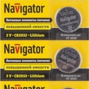 Батарейки Navigator CR2032 5 шт. NBT-CR2032-BP5