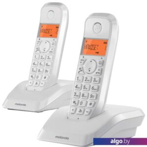 Радиотелефон Motorola S1202 (белый)