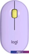 Мышь Logitech M350 Pebble (лавандовый)