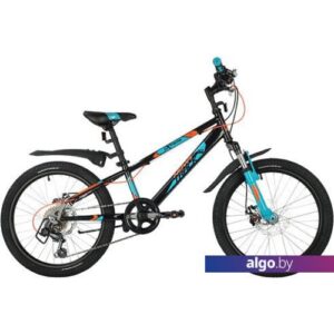 Детский велосипед Novatrack Extrime 6.D 2021 20SH6D.EXTREME.BK21 (черный)