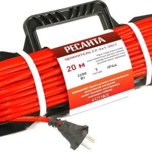 Удлинитель Ресанта СУ-2x1-20/1
