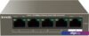 Неуправляемый коммутатор Tenda TEF1105P-4-38W