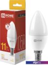 Светодиодная лампочка In Home LED-СВЕЧА-VC 11 Вт 230В Е14 3000К 1050 Лм