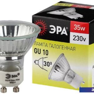 Галогенная лампа ЭРА GU10-JCDR (MR16)-35W-230V C0027385
