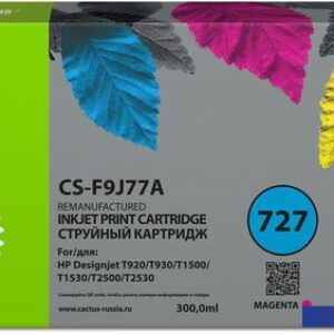 Картридж CACTUS CS-F9J77A (аналог HP 727)
