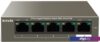Неуправляемый коммутатор Tenda TEG1105P-4-63W