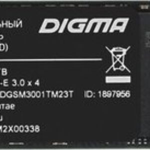 SSD Digma Mega M2 1TB DGSM3001TM23T