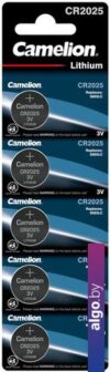 Батарейка Camelion CR2025-BP5 1594