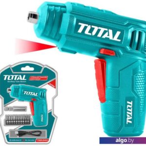 Электроотвертка Total TSDLI0402 (набор оснастки)