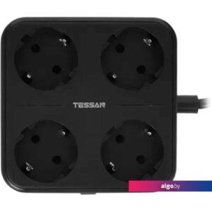 Сетевой фильтр Tessan TS-302 (черный)