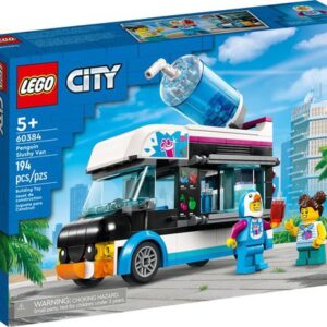 Конструктор LEGO City 60384 Фургон для шейков Пингвин