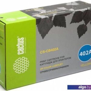 Картридж CACTUS CS-CB402AR (аналог HP 642A CB402A)