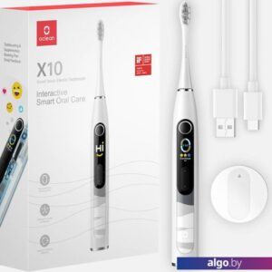 Электрическая зубная щетка Oclean X10 Smart Electric Toothbrush (серый)