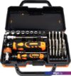 Набор отвертка с битами и головками Kranz KR-12-4778 (31 предмет)