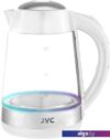 Электрический чайник JVC JK-KE1705 (белый/серебристый)