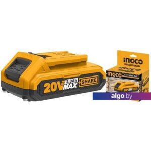 Аккумулятор Ingco P20S FBLI20011 (20В/2 Ah)