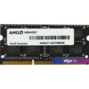 Оперативная память AMD Radeon R3 Value Series 8ГБ DDR3 SODIMM 1333 МГц R338G1339S2S-U