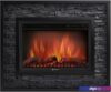 Портал Firelight Loft 30 (камень черный/черная эмаль)