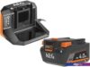 Аккумулятор с зарядным устройством AEG Powertools SET L1840S 4935478933 (18В/4 Ah + 18В)