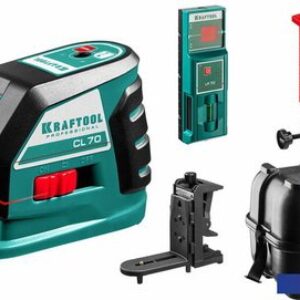 Лазерный нивелир KRAFTOOL CL-70-4 34660-4 (с держателем и детектором