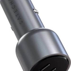 Автомобильное зарядное Satechi 40W Dual USB-C PD Car Charger ST-U2C40CCM