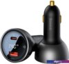 Автомобильное зарядное Baseus Digital Display PD3.1 Dual Fast Charger U+С 140W Set