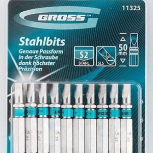 Набор бит GROSS 11325 (10 предметов)