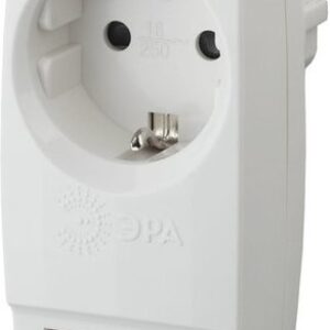 Сетевой фильтр ЭРА SP-1e-USB-W Б0026332
