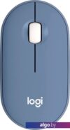 Мышь Logitech M350 Pebble (темно-синий)