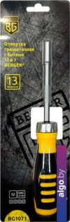 Набор отвертка с битами Berger BG1071 (13 предметов)