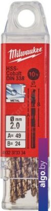 Набор оснастки Milwaukee 4932373334 (10 предметов)