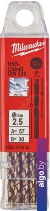Набор оснастки Milwaukee 4932373335 (10 предметов)