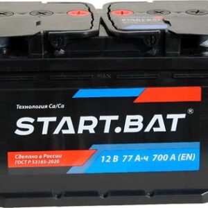 Автомобильный аккумулятор 6СТ- 77 VL рус. прямая 21век