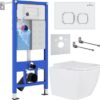 Унитаз подвесной с инсталляцией StounFix Dual Fresh 534002 21век