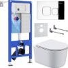 Унитаз подвесной с инсталляцией StounFix Dual Fresh 918025 21век