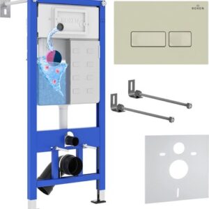 Инсталляция для унитаза StounFix Dual Fresh 966623 21век