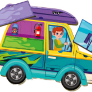 Сортер Рамка-вкладыш Машинка / 10181984 21век