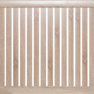 Экран для радиатора Реечный 120х60см 21век