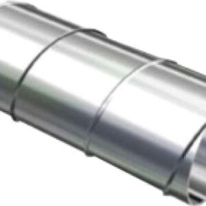 Воздуховод жесткий 125DG0.5L2000 21век