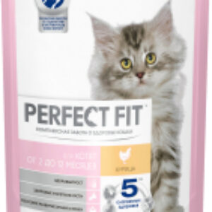 Сухой корм для кошек Для котят до 12 месяцев с курицей 21век