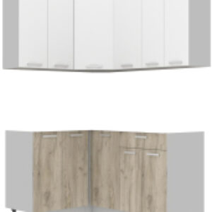 Кухонный гарнитур Мила Лайт 1.2x1.6 без столешницы 21век