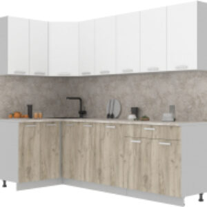 Кухонный гарнитур Мила Лайт 1.2x2.5 21век