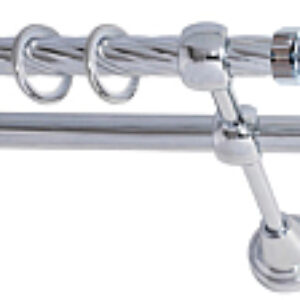 Карниз для штор Кристал 130 2р витой 21век