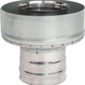 Переходник для дымохода 130x200 AISI 430/430 0.5мм/0.5мм (К) тип 2 21век