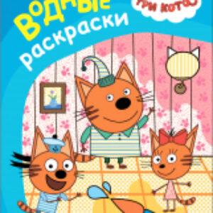 Раскраска Три кота. Водные раскраски. Наш день / МС13794 21век