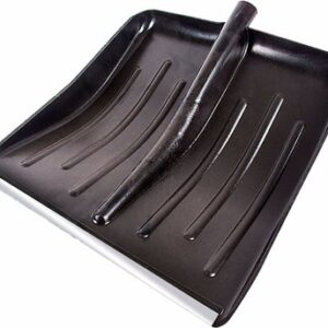 Лопата для уборки снега №1 с планкой с черенком 430х435 21век