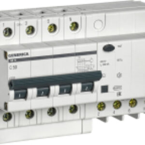 Дифференциальный автомат АД14 4Р 50А 300мА / MAD15-4-050-C-300 21век