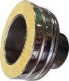 Переходник для дымохода ф150/150х230 21век