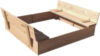 Песочница С крышкой-скамейкой неокрашенная 150x150см / Р905.1 21век