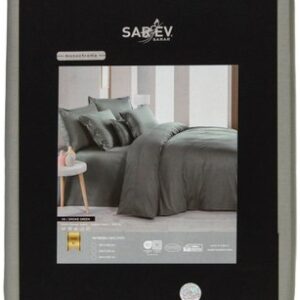 Пододеяльник Сатин 1.5сп 160x220 / PD001 MONOCHROMEv6/SGreen 21век